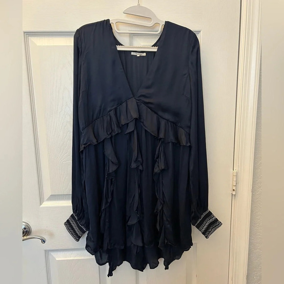 ! TULAROSA Mini Dress Blue size M - Picture 1 of 5